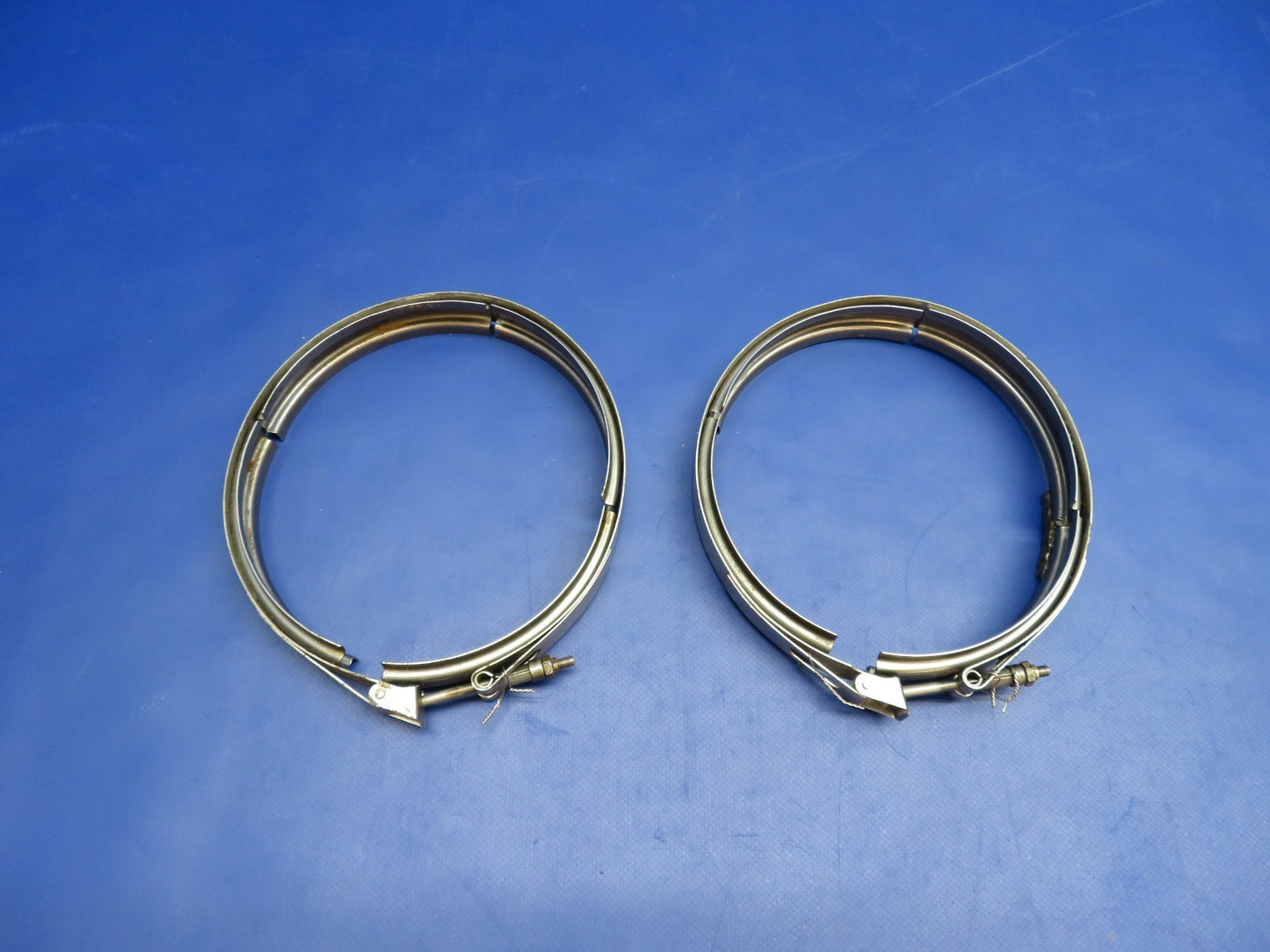 Piper PA-31T1 Janitrol Heater Clamps P/N 43H10-4-625-7 LOT OF 2 (0426-1719)0