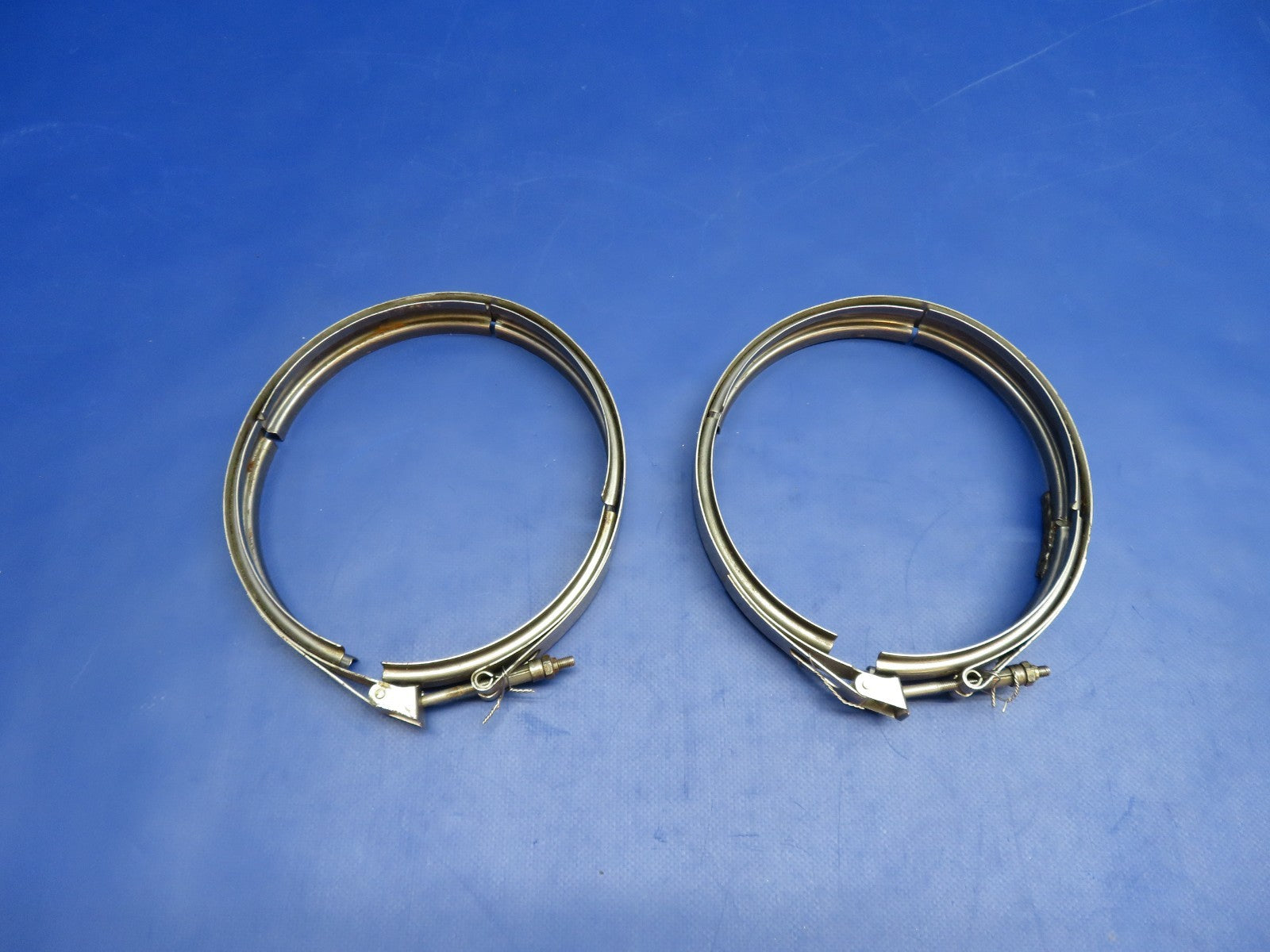 Piper PA-31T1 Janitrol Heater Clamps P/N 43H10-4-625-7 LOT OF 2 (0426-1719)0