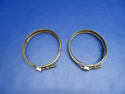 Piper PA-31T1 Janitrol Heater Clamps P/N 43H10-4-625-7 LOT OF 2 (0426-1719)0