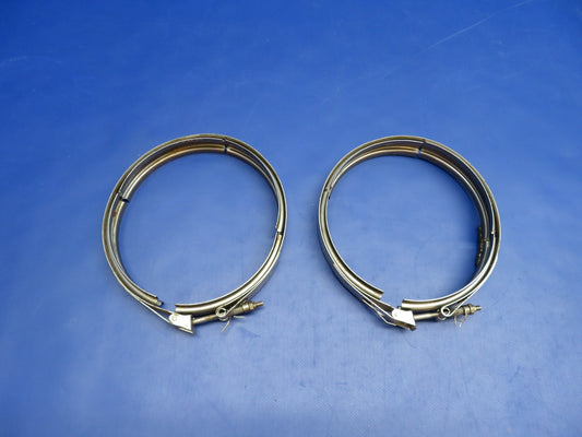 Piper PA-31T1 Janitrol Heater Clamps P/N 43H10-4-625-7 LOT OF 2 (0426-1719)0