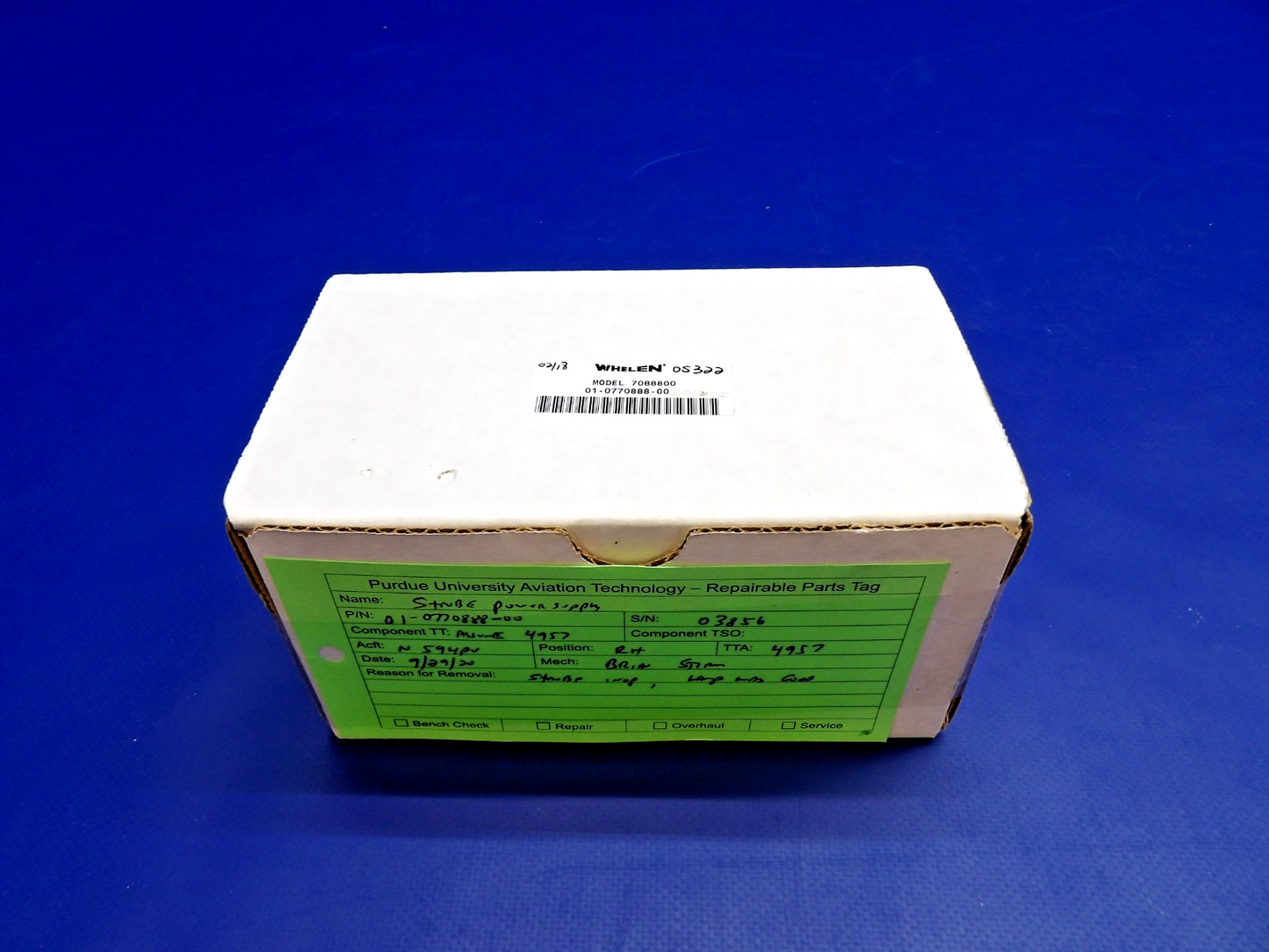 Whelen 7088800 Aviation Strobe Power Supply 28V 01-0770888-00 TESTED (0426-1342)3