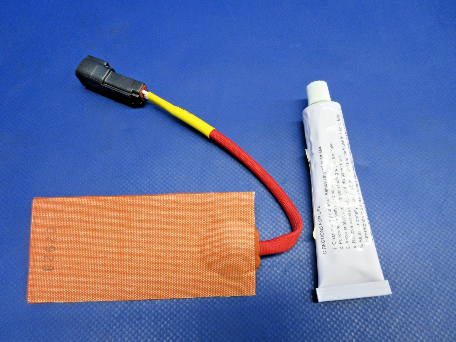 Tanis Engine Heating Case Pad Upper /LWR P/N TEP2928-115/80 NOS (0326-987)6