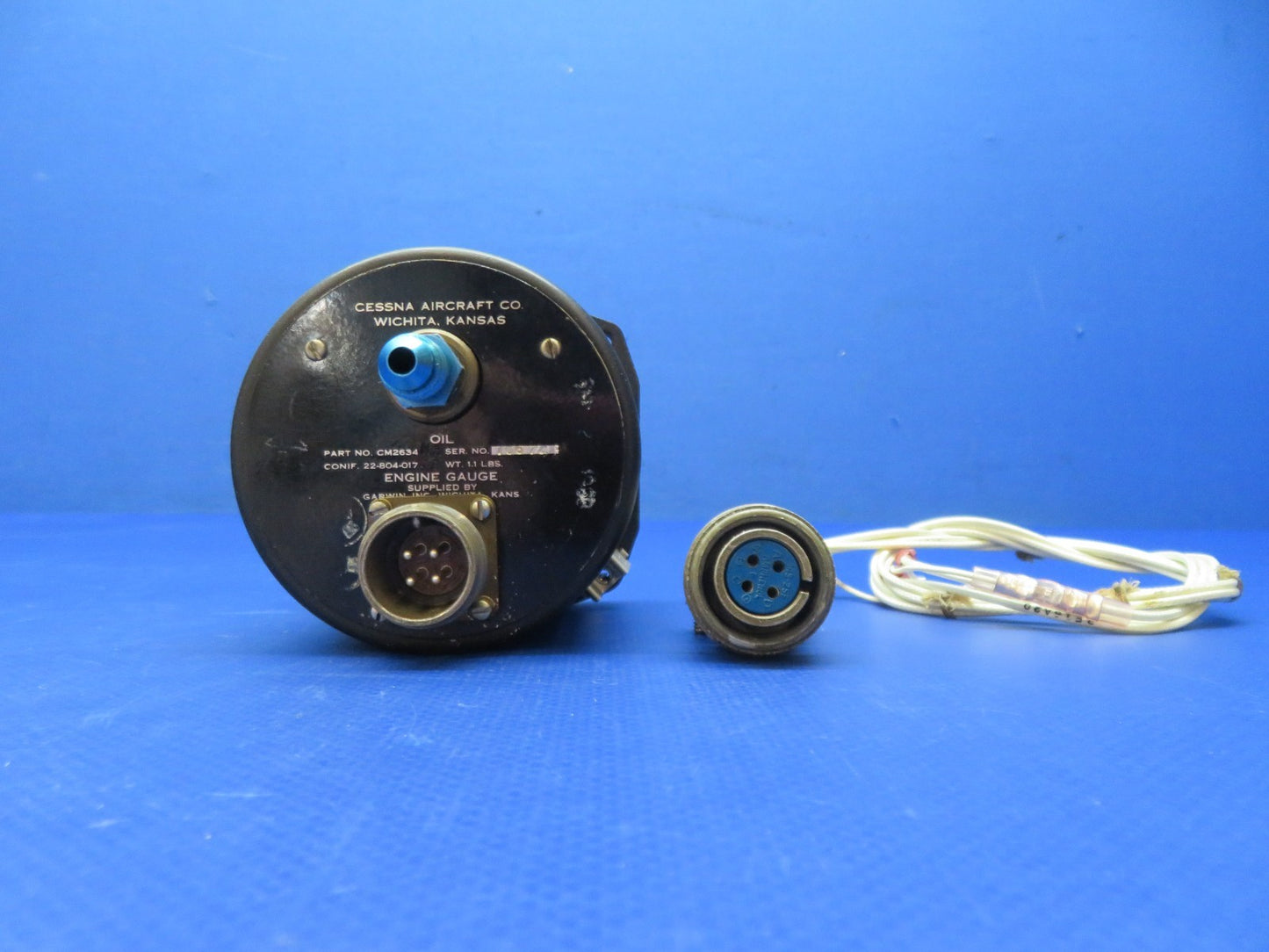 Cessna 421 Garwin 3-in-1 Engine Gauge P/N 22-804-017-1 WARRANTY (0326-213)8