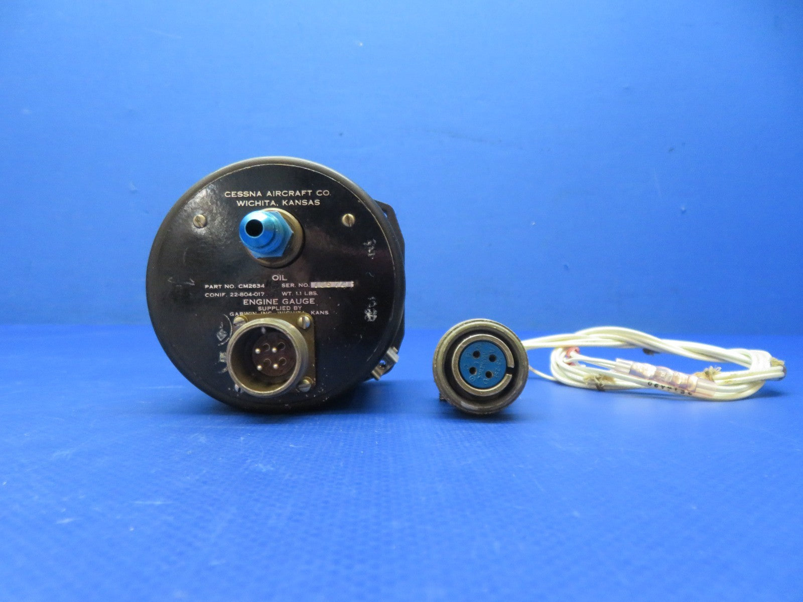 Cessna 421 Garwin 3-in-1 Engine Gauge P/N 22-804-017-1 WARRANTY (0326-213)8