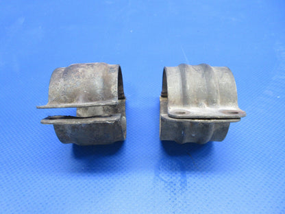 Cessna 172 Exhaust Riser w/ Clamps P/N 0450338-14 LOT OF 2 (0124-1430)3