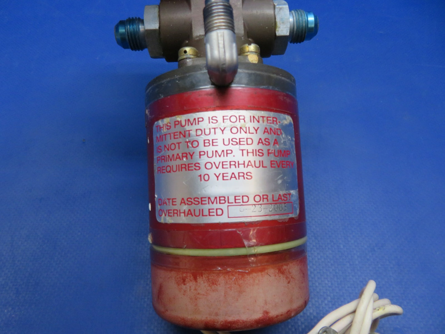 Cessna 421 Dukes Fuel Boost Pump 24/28v P/N 4140-00-153 CORE (0326-163)5
