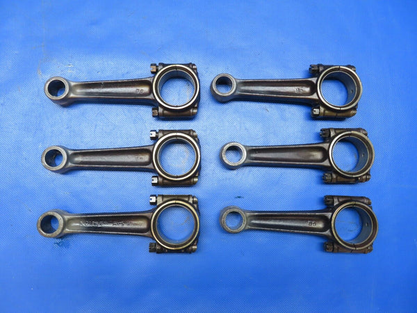 Continental O-300-D Connecting Rods # 530186, 626119 LOT OF 6 (0724-1843)