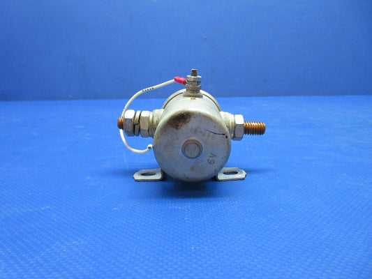 Beech C24R Sierra Contactor Solenoid 6V P/N 111-111 TESTED (0524-1528)