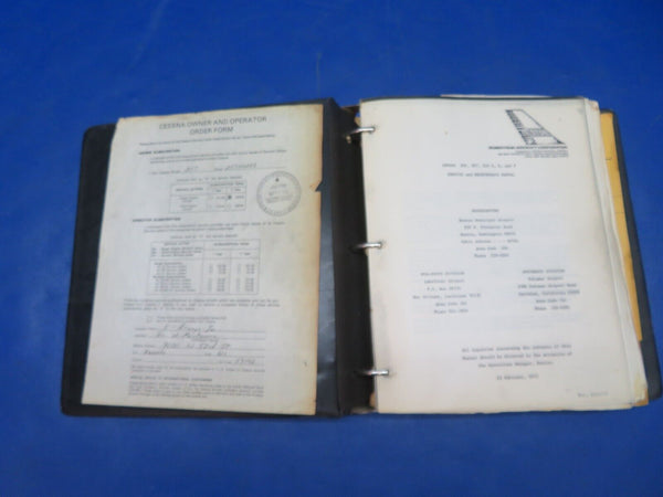 Cessna 206, 207, 210, D, E, F 1972 Service & Maintenance Manual (1024-141)