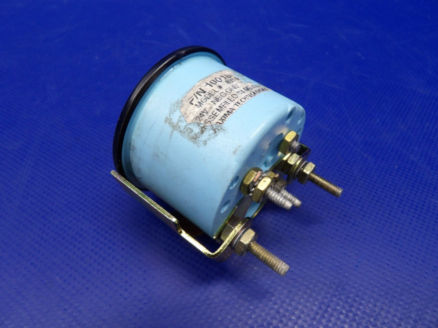 Air Tractor Datcon Model 381IB Volt Meter 24V P/N 100184 TESTED (0626-1504)7
