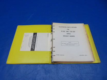 Continental IO-360 & TSIO-360 Series 1974 Parts Catalog P/N X30031A (1024-200)