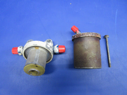 Beech D95A Travel Air Fuel Strainer Gascolator P/N HE760-5 (0326-756)1