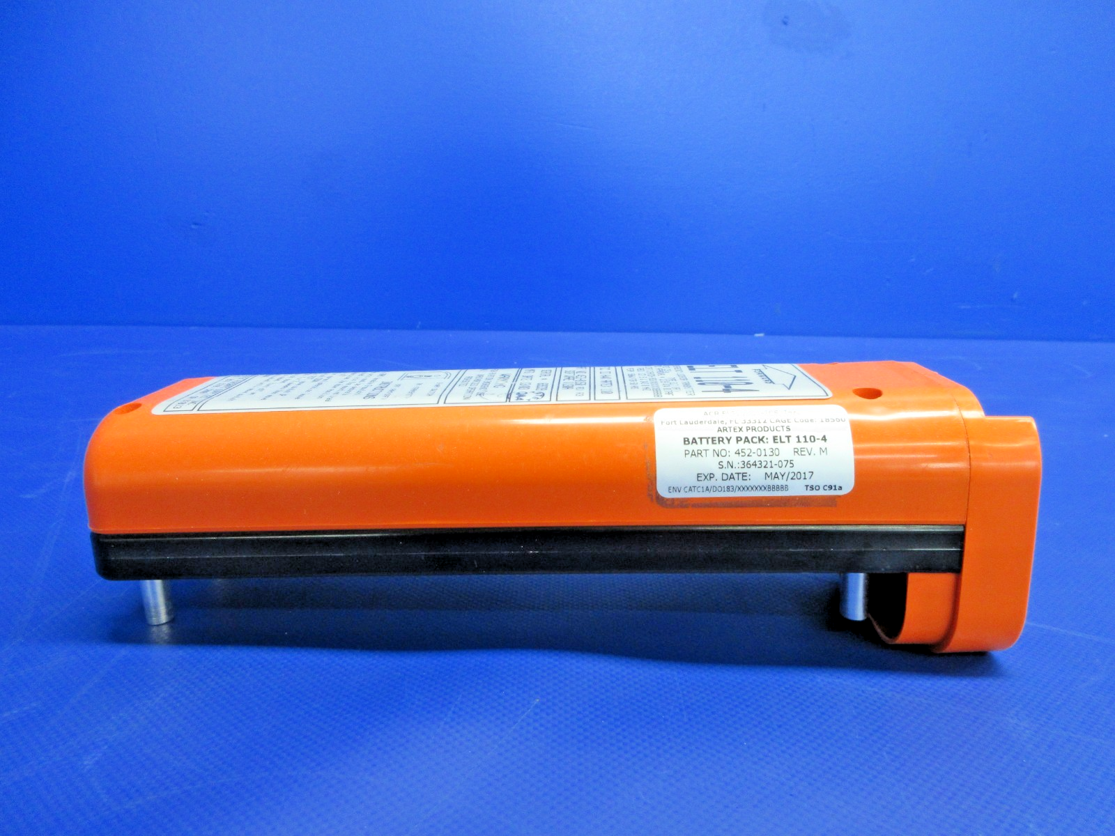 ELT 110-4 Less Battery P/N 453-0150 FOR PARTS (0326-934)7