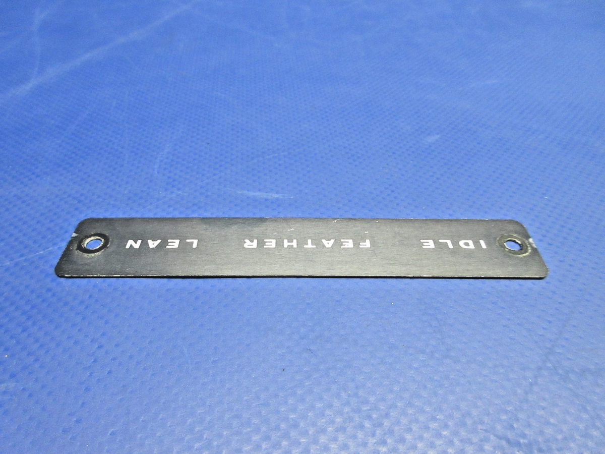 Piper PA-31T1 Cheyenne Placards LOT (0926-755)10