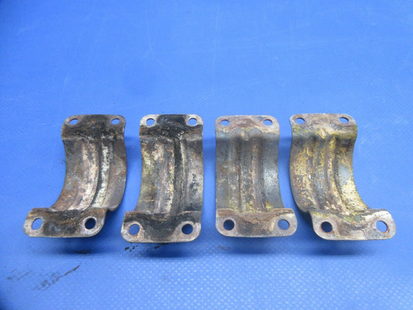 Beech C23 Sundowner Exhaust Riser Clamp Half P/N 0750161-25 LOT OF 4 (0724-943)