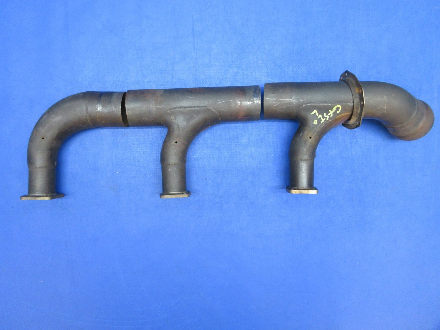Cessna 421C RH Exhaust Stack Assy w/ Probe Holes P/N 9910295-16 (1123-853)1