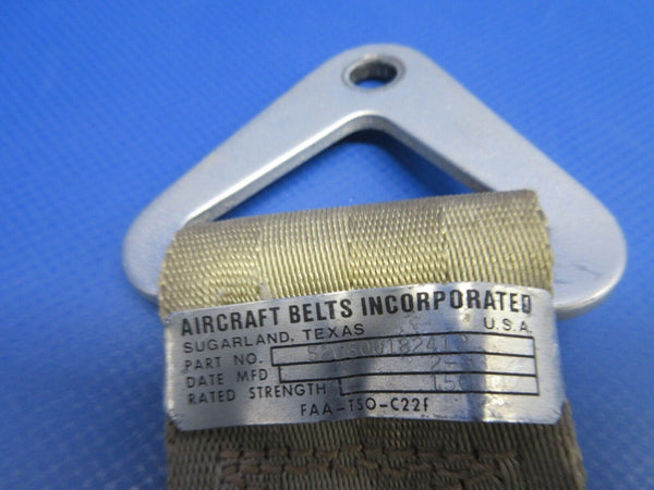 Aircraft Belts Inc Beech B55 Middle Row Seat Belt P/N 520600182412 (0424-1201)