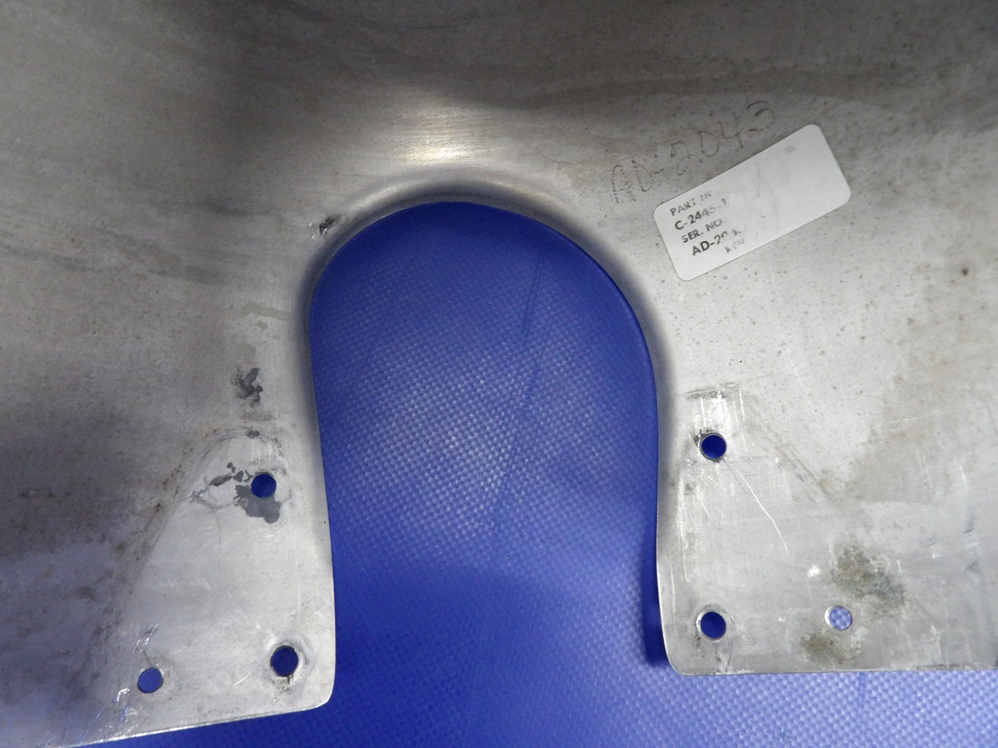 Beech Hartzell Polished 2-Blade Propeller Spinner Dome P/N C2445-1P (0226-2026)15