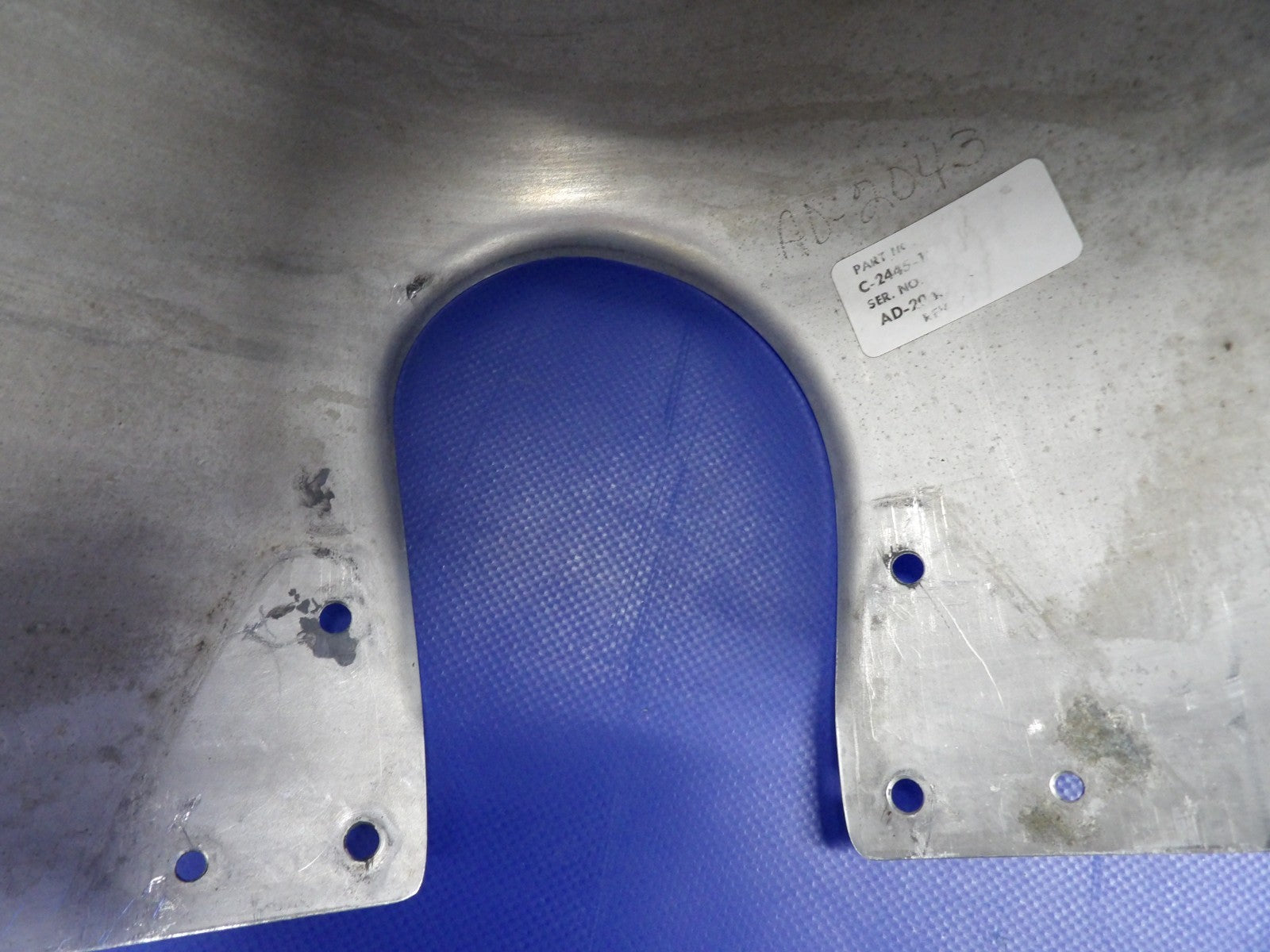 Beech Hartzell Polished 2-Blade Propeller Spinner Dome P/N C2445-1P (0226-2026)15
