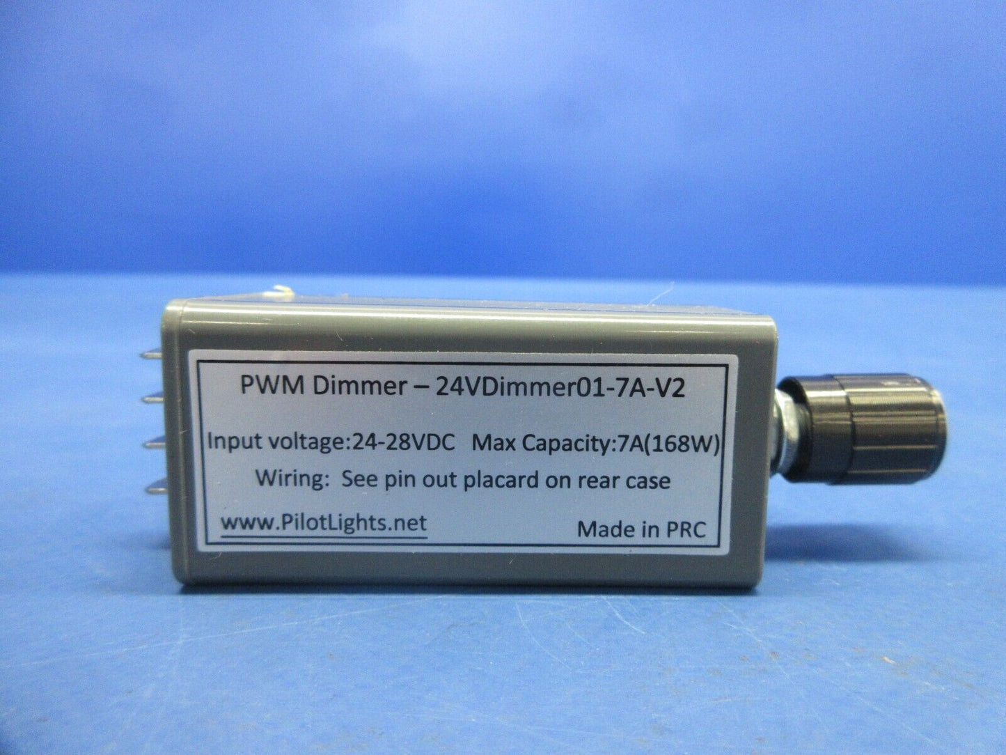Enstrom 280FX Helicopter Lower Panel & Light Dimmer P/N 280-180004-21 (1124-795)