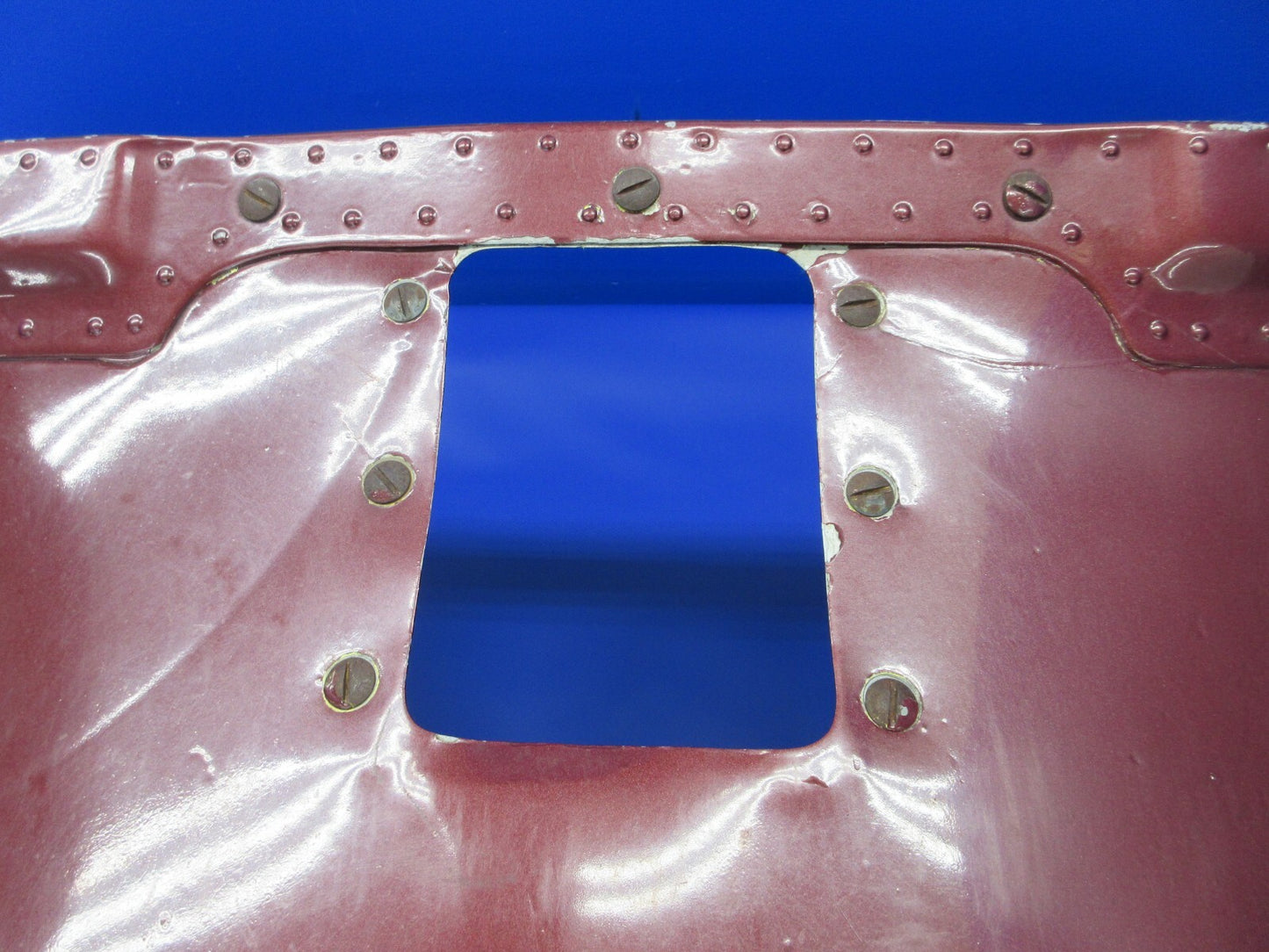 Bell 47J-2 Helicopter Engine Compartment Upper Fairing 47-340-206-5 (1124-1410)2