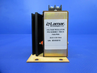 Lamar Voltage Regulator 28 Volts With 8130 P/N B-00286-1 NOS (1124-930)3