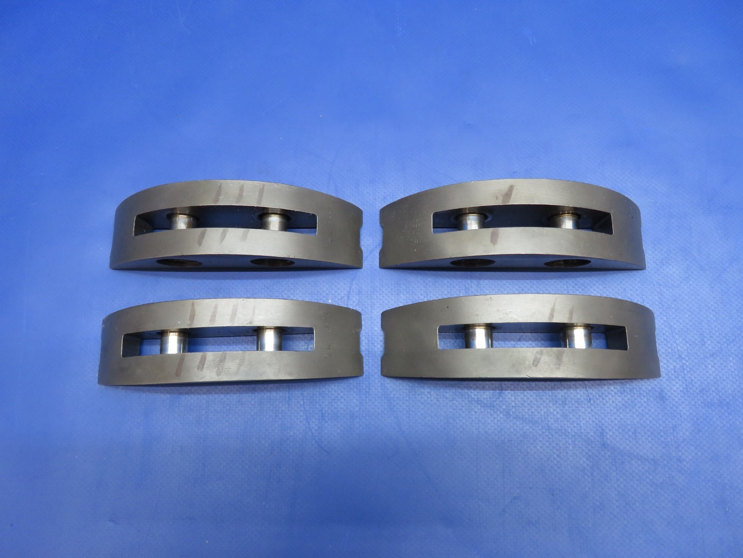 Continental IO-470 Crankshaft Counterweights 639195, 639196 SET OF 4 (0326-1773)0