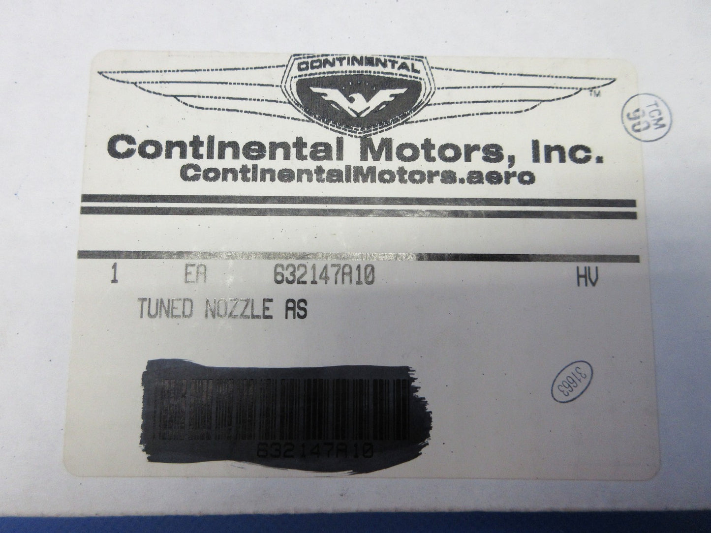 Continental IO-360 Tuned Fuel Nozzle Set w/8130 P/N 632147A10 NOS (0426-759)3
