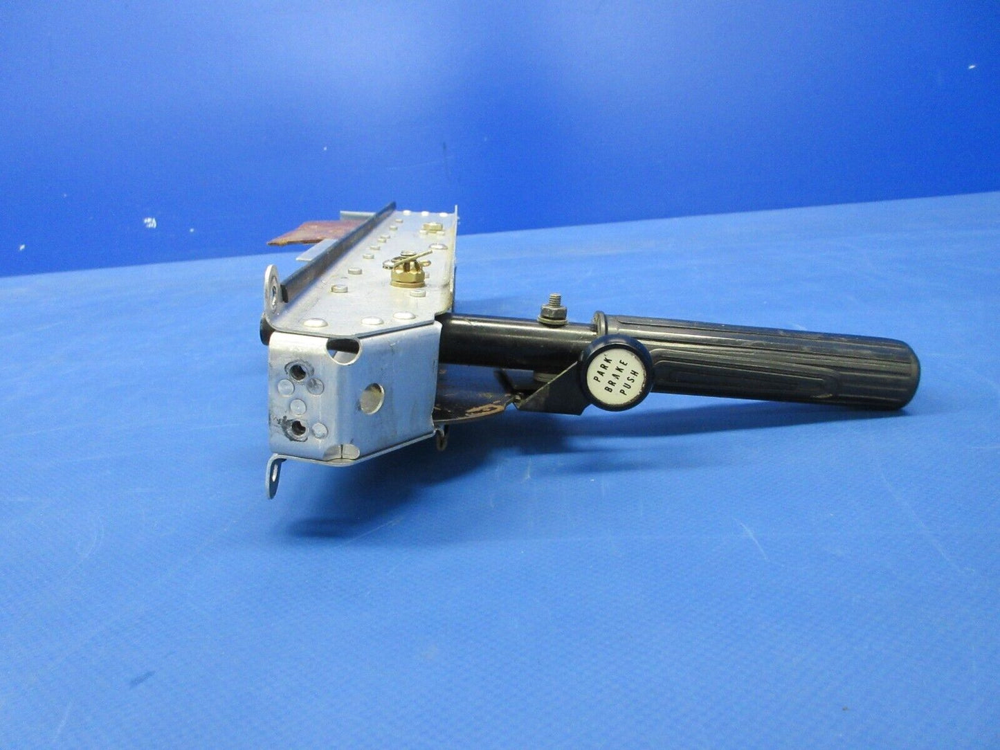 Piper PA-32RT-300T Hand Brake Support Channels & Handle P/N 63357-00 (0924-2097)