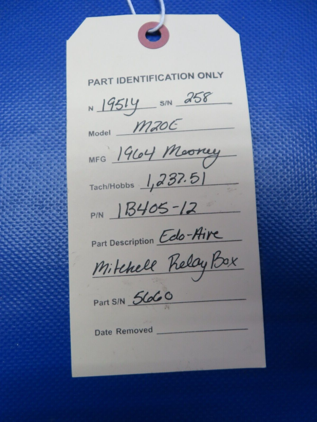 Mooney M20 / M20E Edo-Aire Mitchell Relay Box P/N 1B405-12 (0424-202)
