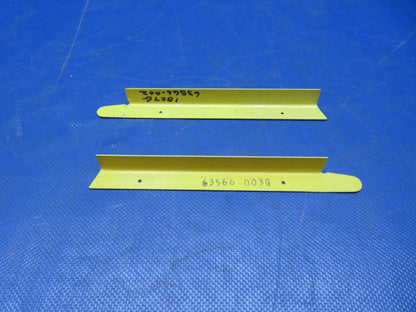 Piper PA-28 Stabilator Stiffeners P/N 63566-02 LOT OF 2 NOS (1124-116)