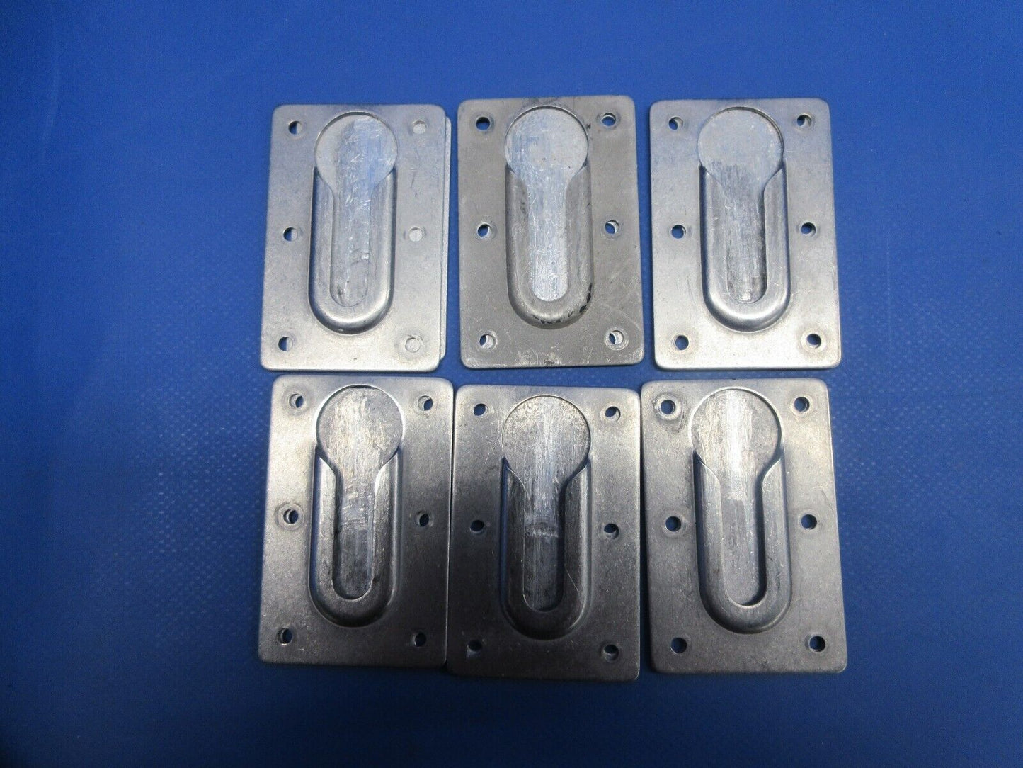Piper PA-32RT-300T Lance II Seat Attachment Plate 99140-00 LOT OF 6 (0924-846)