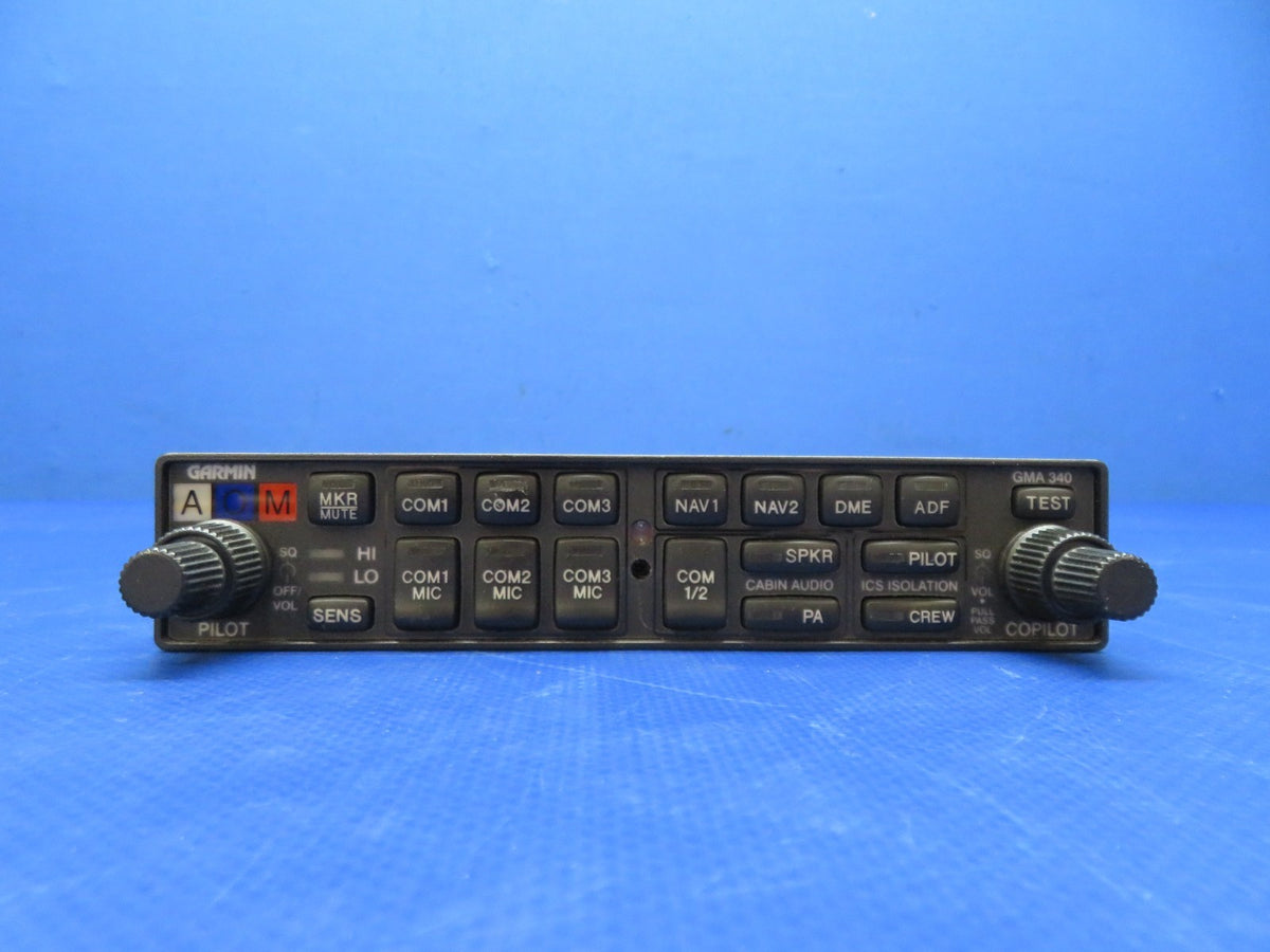 Garmin GMA-340 Audio Panel 11-33v P/N 011-00401-10 TESTED w/ 8130 (0926-108)4