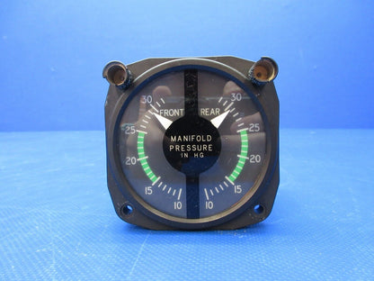 United Instruments Manifold Pressure Gauge P/N C662036-0101 WARRANTY (0924-1315)