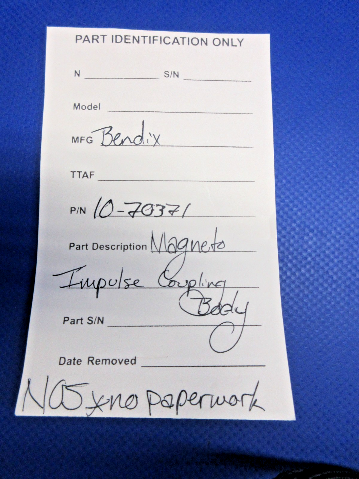 Bendix Magneto Impulse Coupling Body P/N 10-70371 NOS (0326-897)14