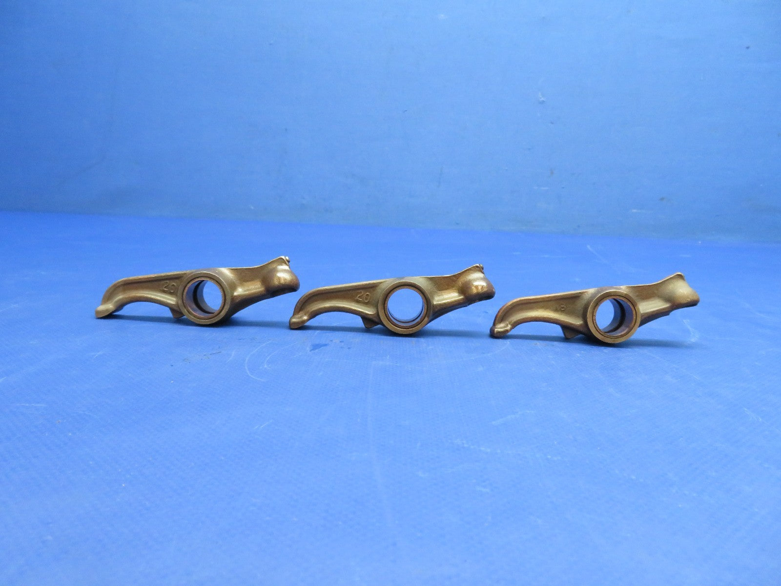 Continental IO-470-U Exhaust Rockers & Shafts 641682 652984 SET OF 6 (0326-1788)12