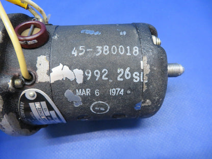 Beech T-34 / T-34B The Lamb Electric Co Gear Motor 24v IS14495 TESTED (0326-144)2