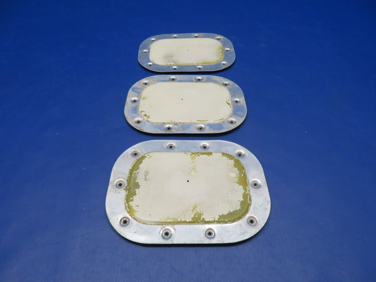 Mooney M20 / M20C Inspection Panel P/N 913011-1 LOT OF 3 (0426-929)2