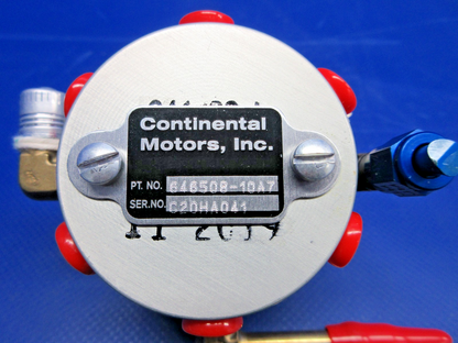 Continental Metered Fuel Injection System w/8130 P/N 646508-10A7 NOS (0326-701)8