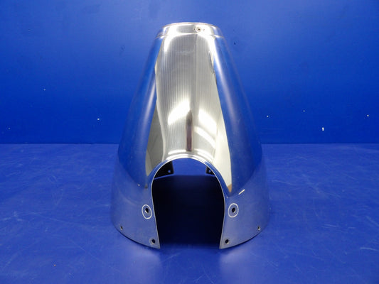 Beech Duchess Hartzell Polished 2-Blade Propeller Spinner P/N D-4826 (0526-2048)0
