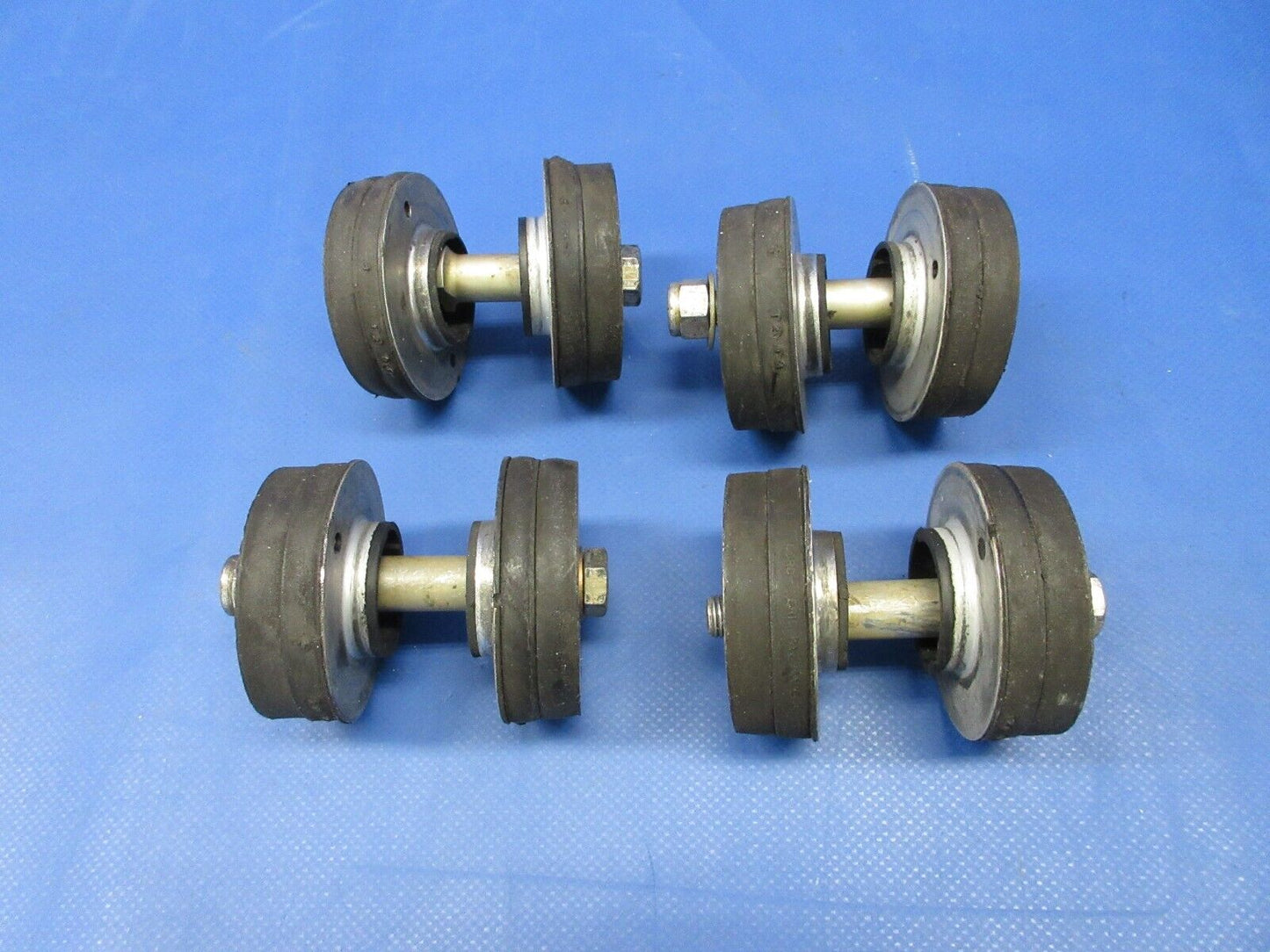 Bellanca 17-31A Lord Engine Shock Mount Assy P/N J-9868-5 LOT OF 4 (0924-1360)