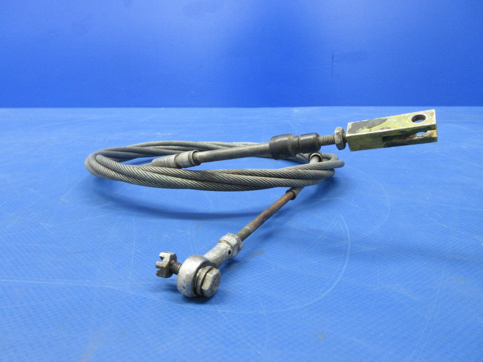 Bell 47J-2 Helicopter Carburetor Heat Control Cable P/N 47-630-022-4 (1124-1360)2