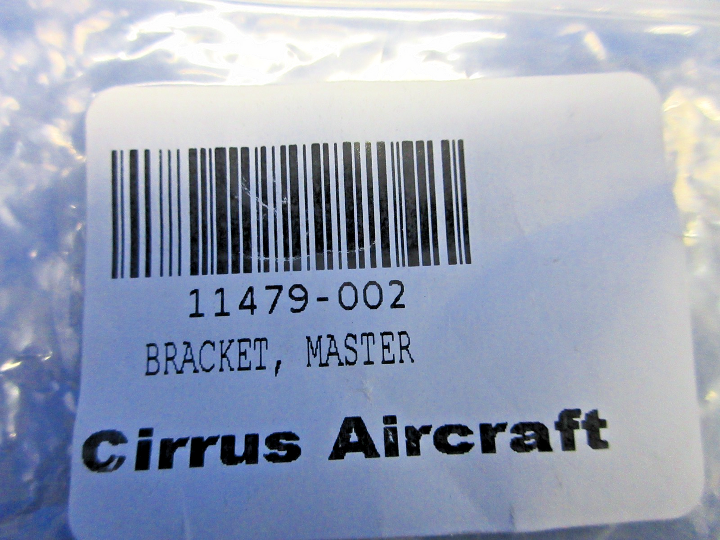 Cirrus SR20 / SR22 Master Cylinder Mount Bracket 11479-002 LOT OF 5 (0326-1007)2