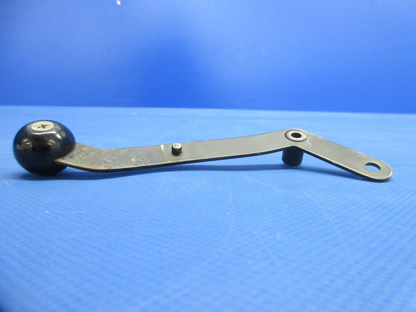 Cessna 177 Cardinal Cowl Flap Lever & Arm Bracket Assy P/N 0713314-3 (0824-1044)