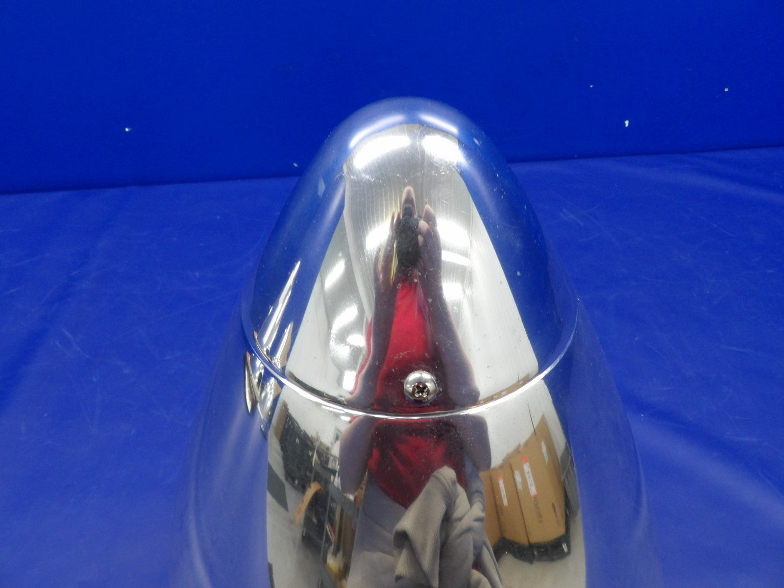 Beech Hartzell Polished 2-Blade Propeller Spinner Dome P/N C2445-1P (0226-2026)9