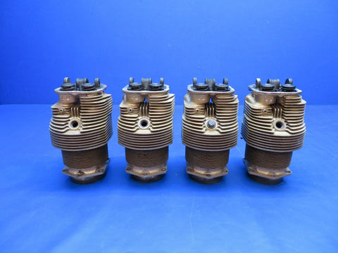 Continental C-75, C-85 Cylinders Std. Steel Cast# 6674 LOT OF 4 CORE (0824-1781)