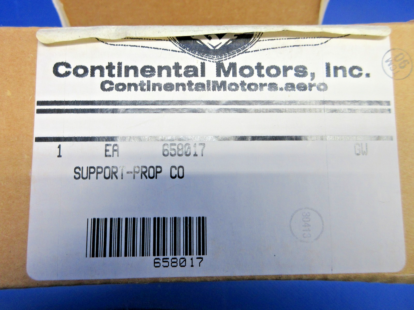 Continental Propeller Control Cable Support P/N 658017 NOS (0326-964)2