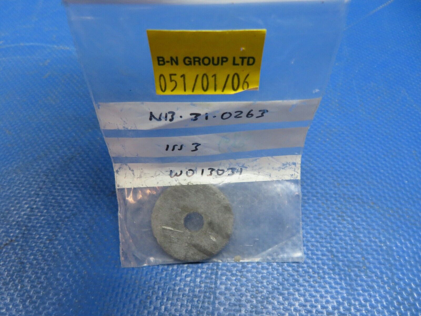 Britten - Norman Washers P/N NB-31-026 LOT OF 5 NOS (1024-247)
