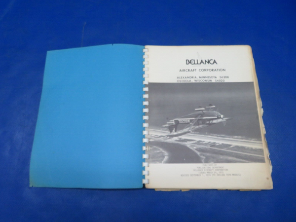 Bellanca Champion Decathlon 8KCAB Service Manual 1972-1974 (1024-189)