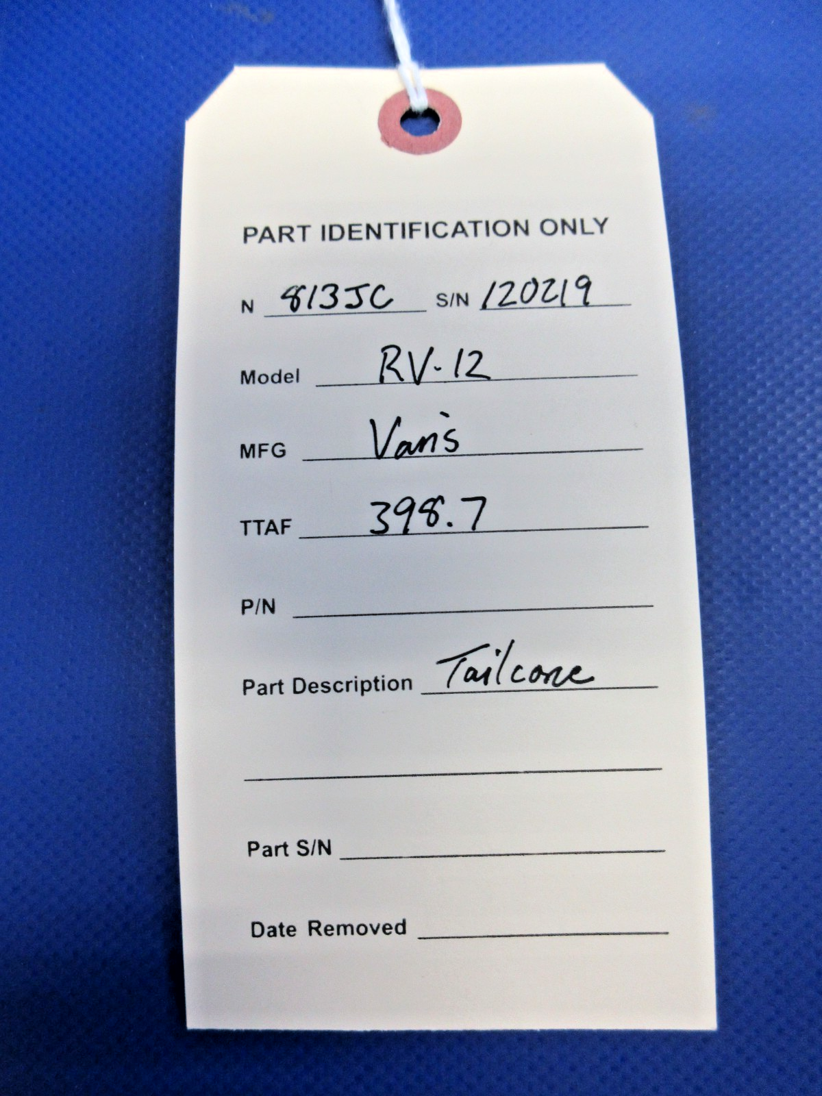 Vans RV-12 Tailcone (0526-2036)12